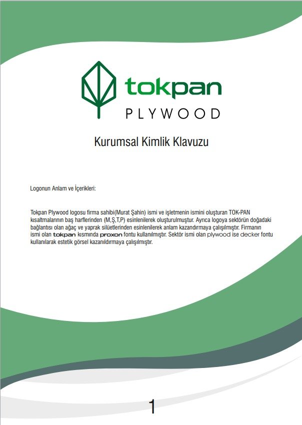 Tokpan Plywood Kurumsal Kimlik Klavuzu